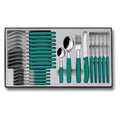 Victorinox Swiss Classic Cutlery Set, Kale Green, 24pc