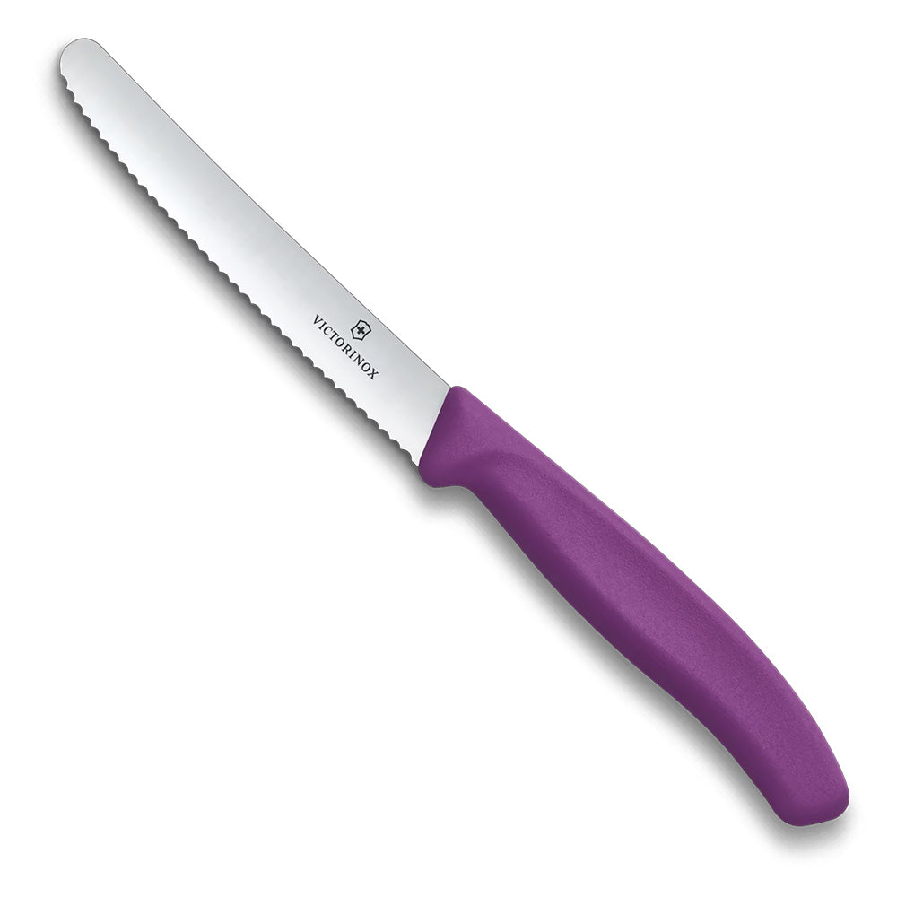 Victorinox Swiss Classic Round Serrated Paring Knife, 11cm