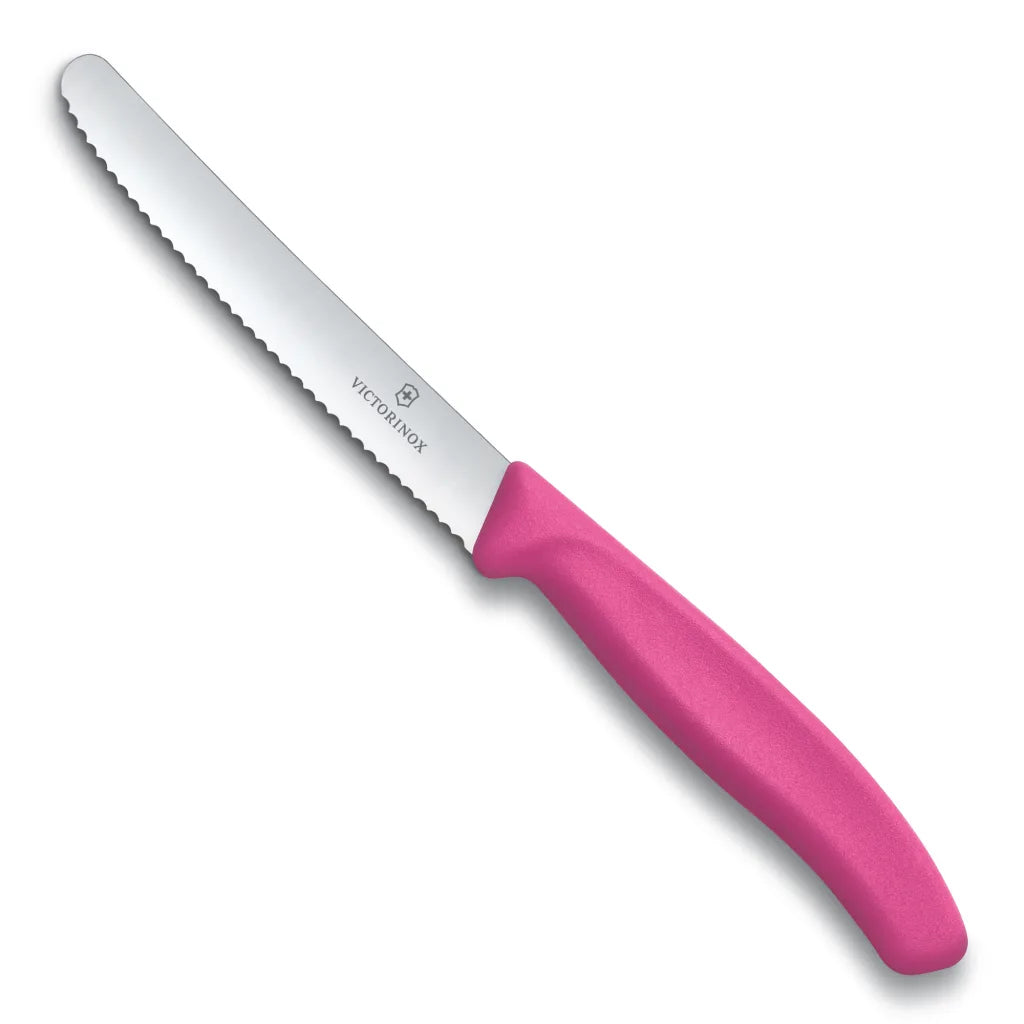 Victorinox Swiss Classic Round Serrated Paring Knife, 11cm