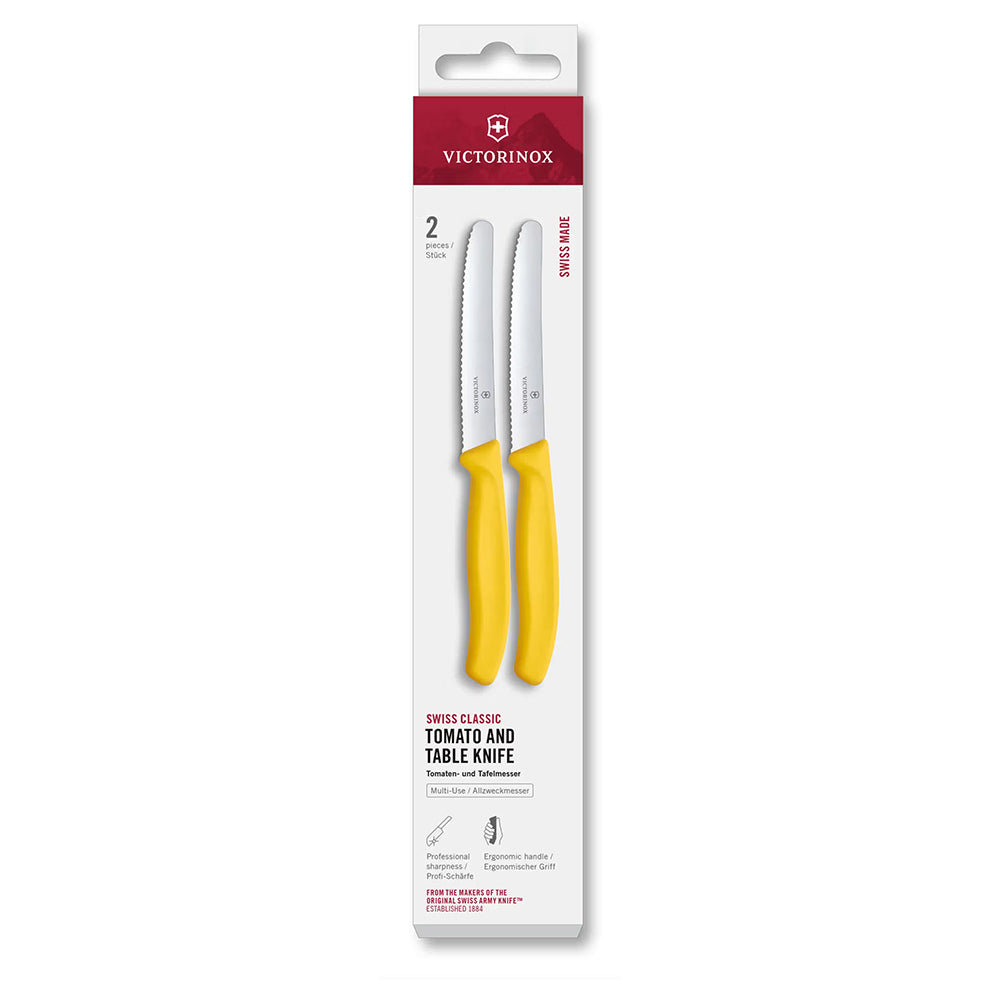 Victorinox Swiss Classic Tomato and Table Knife, Set of 2