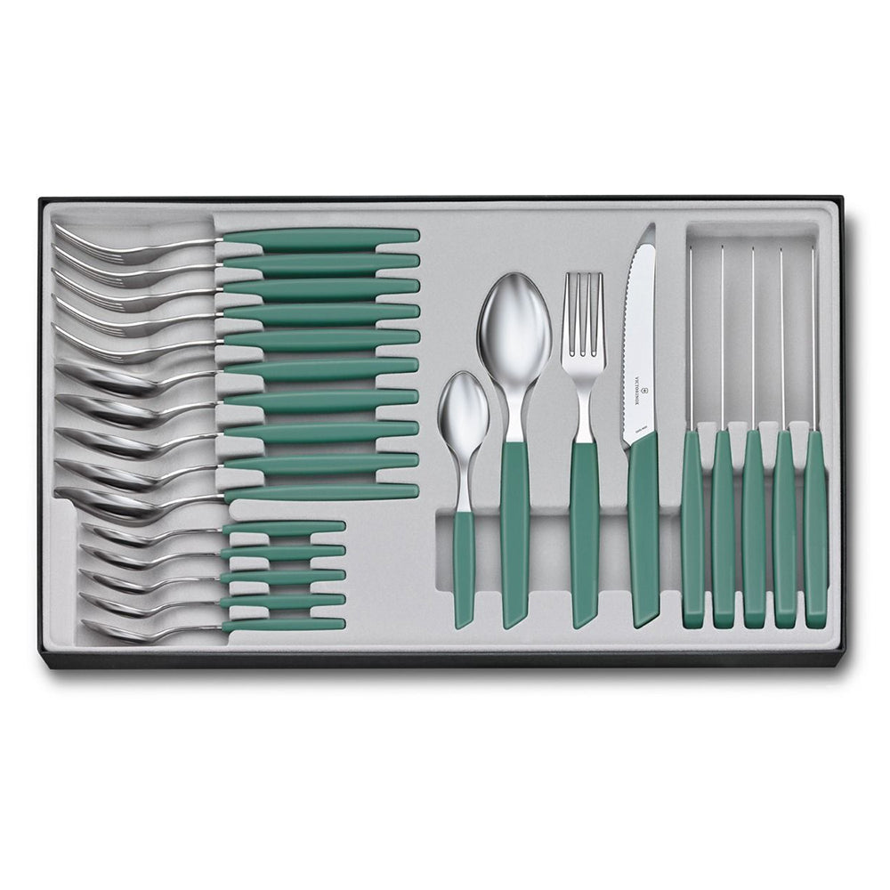 Victorinox Swiss Modern Cutlery Set, 24pc