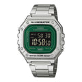 Casio Standard Men's 50m Digital Wrist Watch, W-218HD-3AVDF