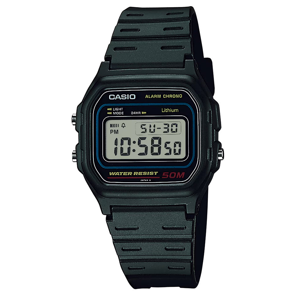 Casio Standard Men's Digital Wrist Watch, W-59-1VQ