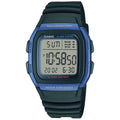Casio Standard Men's 50m Digital Wrist Watch, W96H