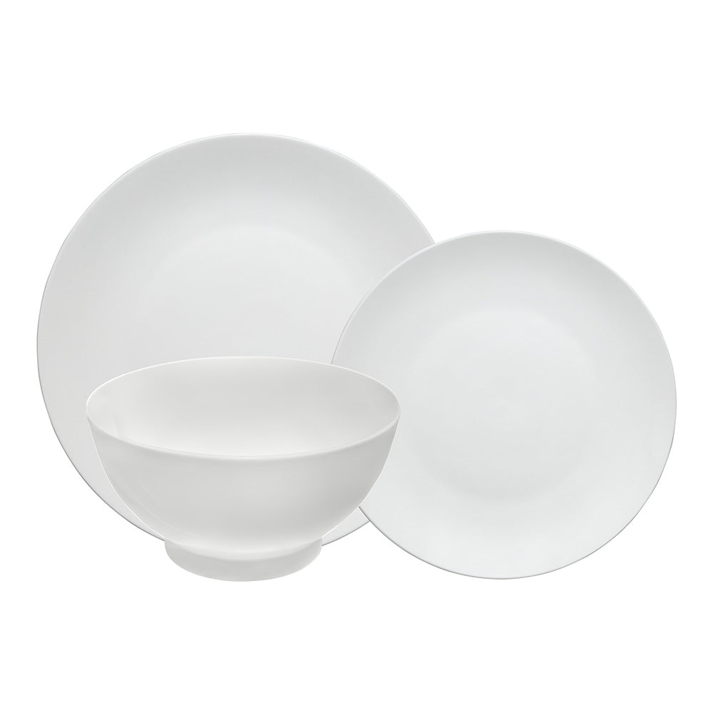 Maxwell & Williams White Dynasty Coupe Dinner Set, 12pc