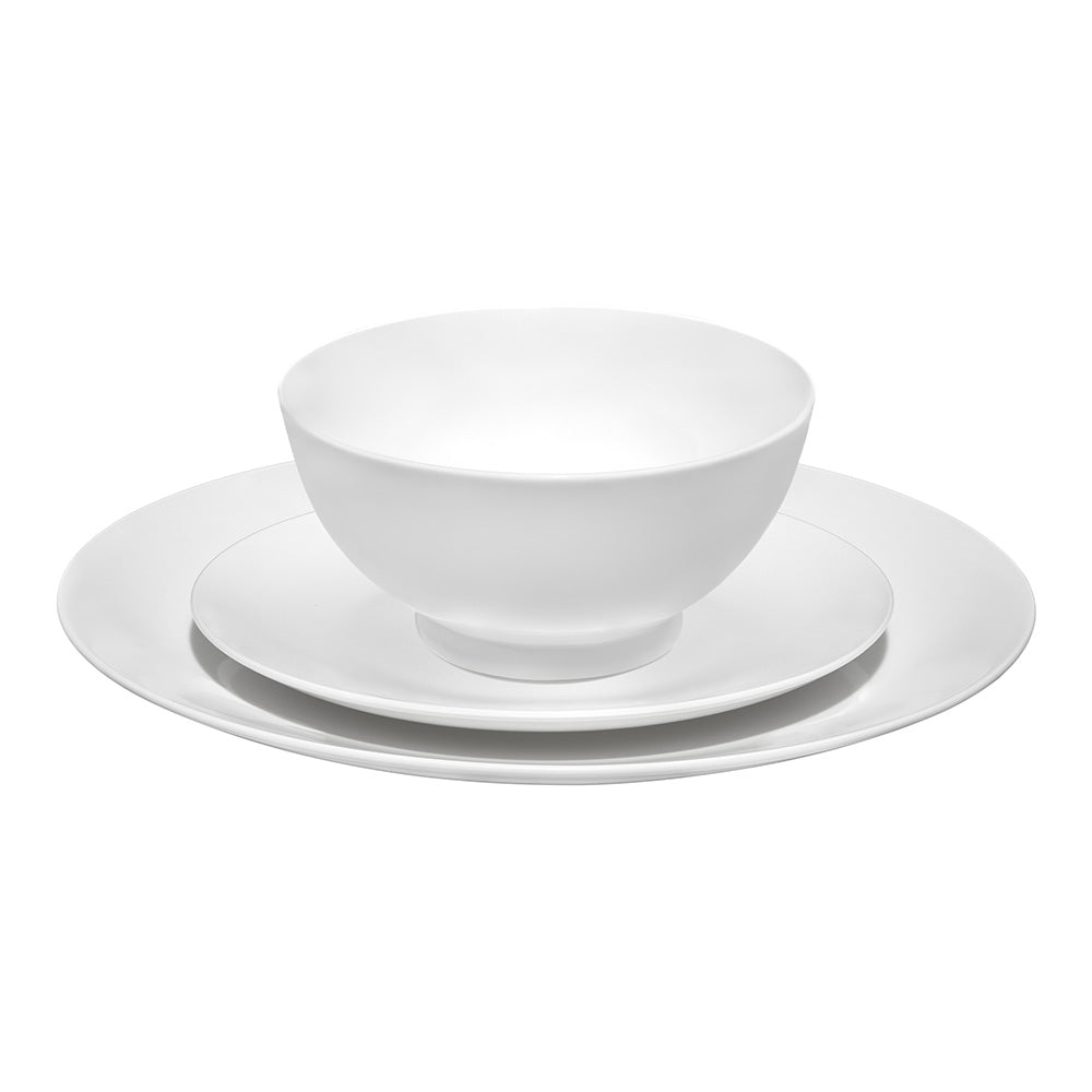 Maxwell & Williams White Dynasty Coupe Dinner Set, 12pc