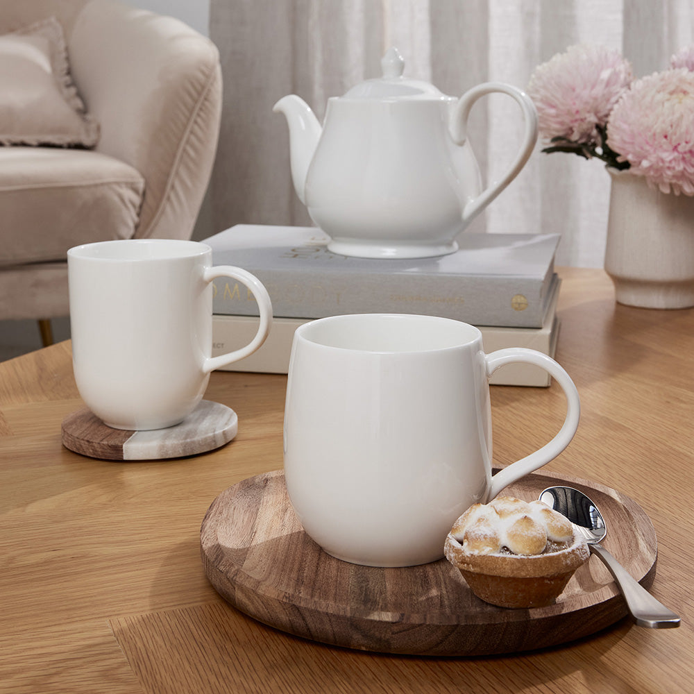 Maxwell & Williams White Basics Modern Mug, 400ml