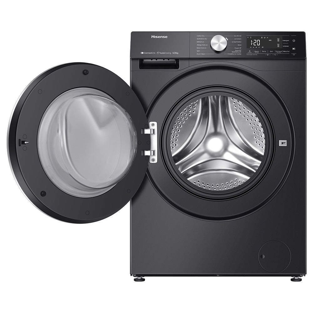 Hisense 12kg Smart Front Loader Washer & Dryer, WD5S1245BB