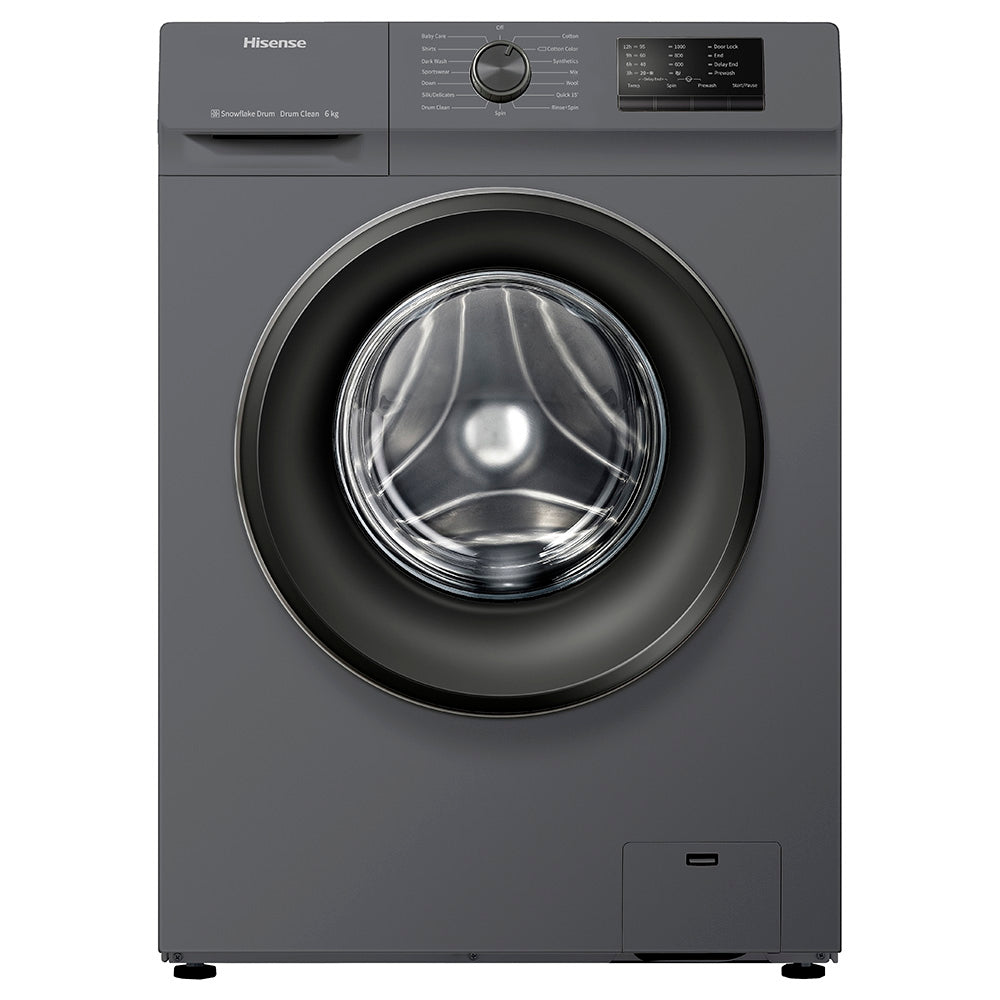 Hisense 6kg Front Loader Washing Machine, WFVC6010T