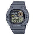 Casio Standard Men's 100m Digital Tide Graph Wrist Watch, WS-1700H