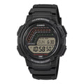 Casio Standard Men's 100m Digital Wrist Watch, WS-1800