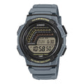 Casio Standard Men's 100m Digital Wrist Watch, WS-1800