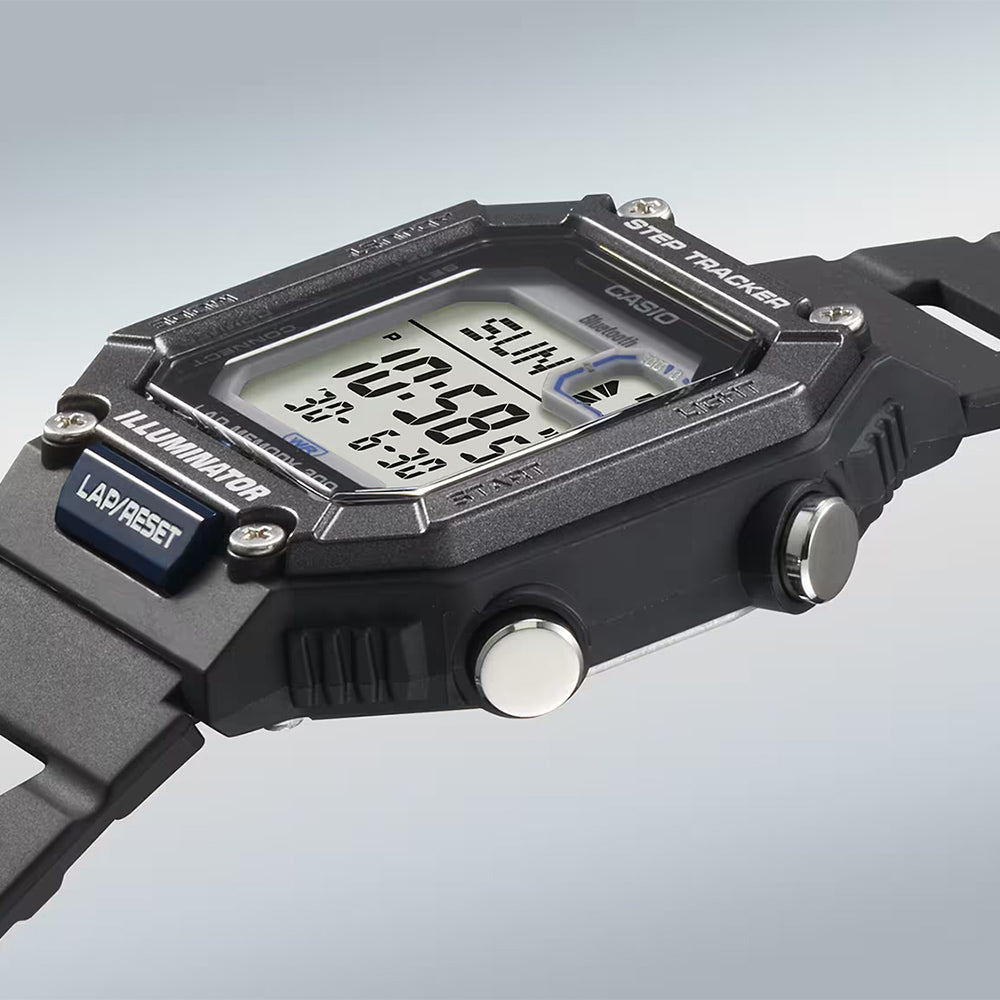Casio Standard Men's 100m Fitness Wrist Watch, WS-B1000