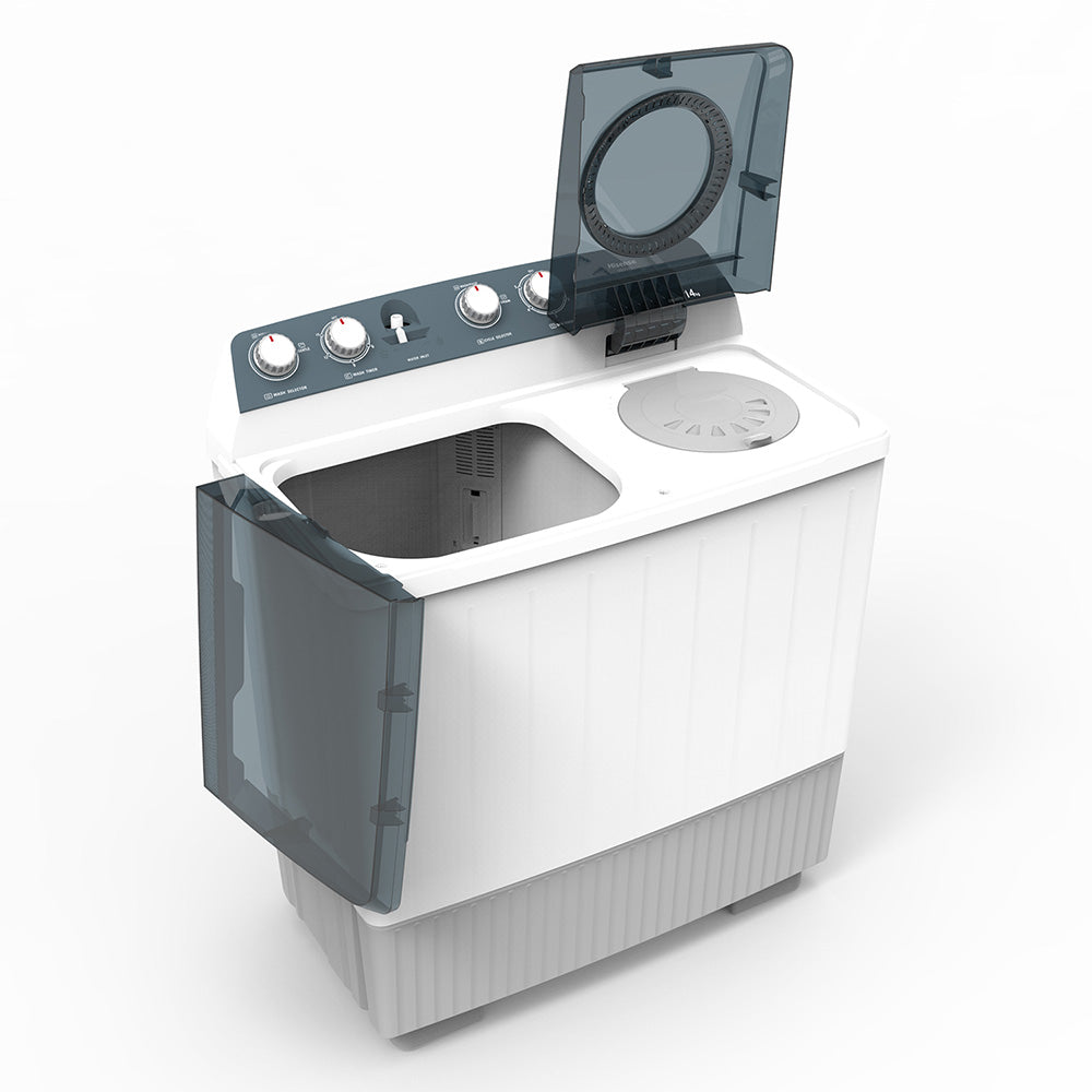 Hisense 14kg Twin Tub Washing Machine, WSCF143