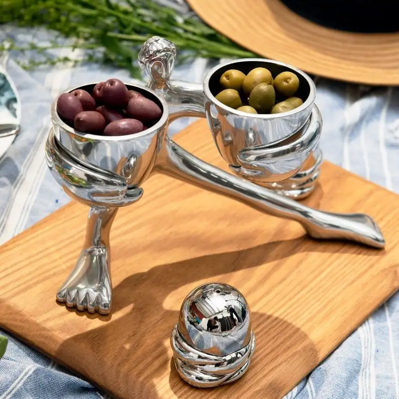 Carrol Boyes Duo Bowl Holder, Handful