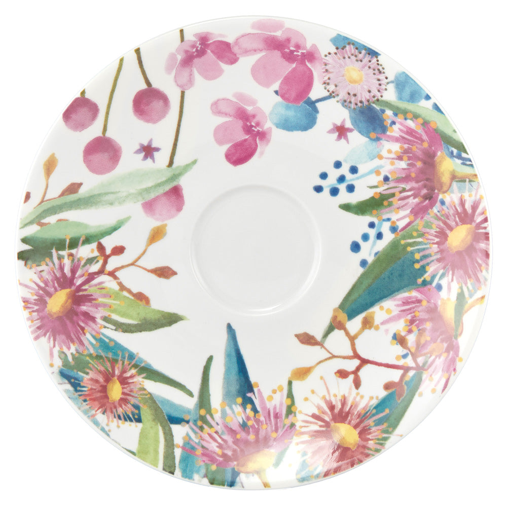 Maxwell & Williams Botanic Gardens Eucalyptus Bloom Coupe Cup & Saucer