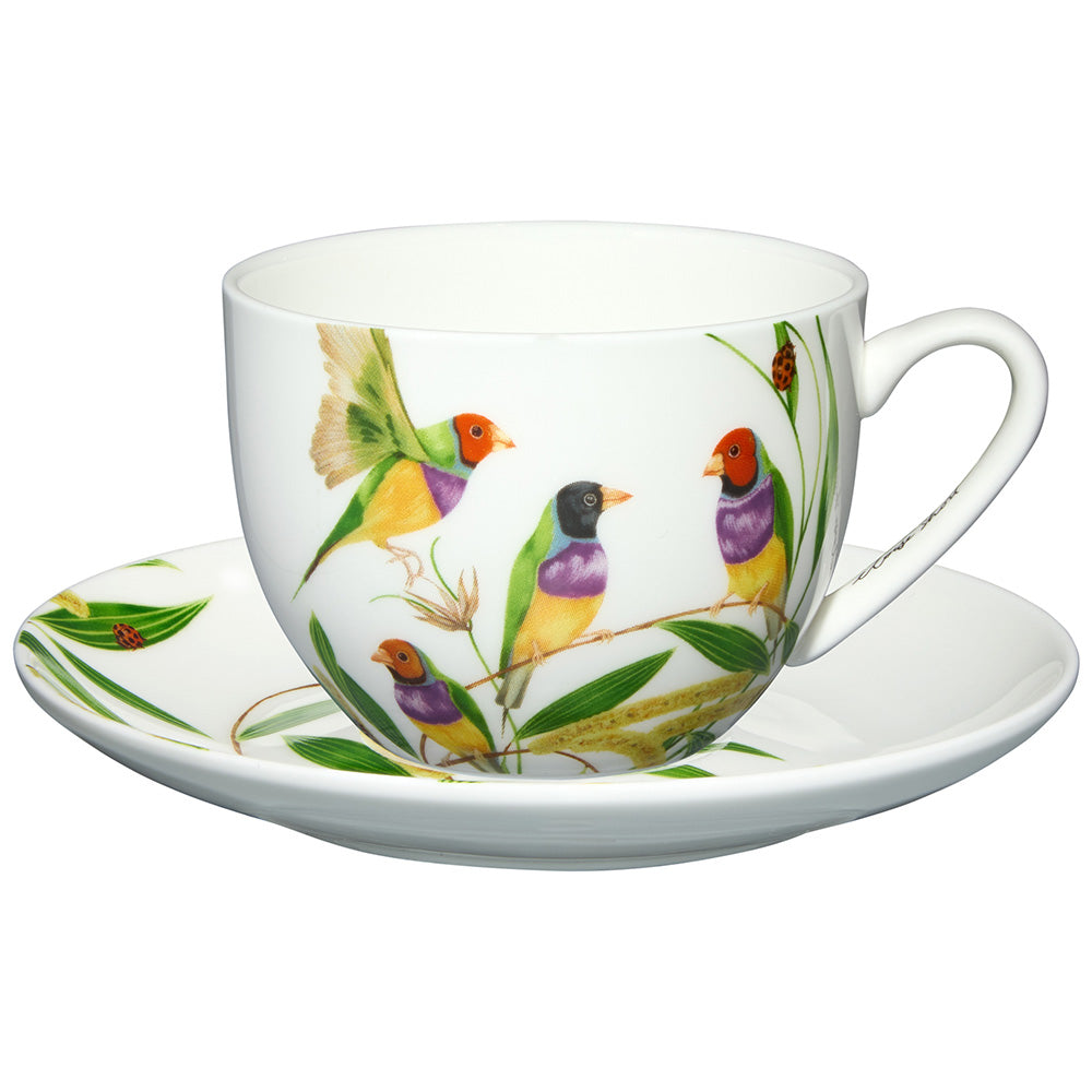 Maxwell & Williams Eloise Short Lyric Cup & Saucer