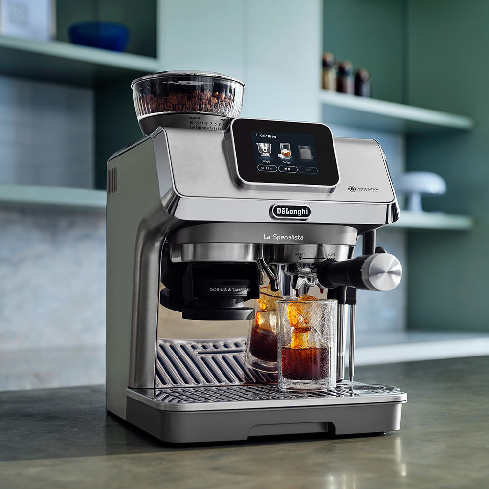 DeLonghi La Specialista Touch Manual Pump Bean to Cup Coffee Machine, EC9455.EX2