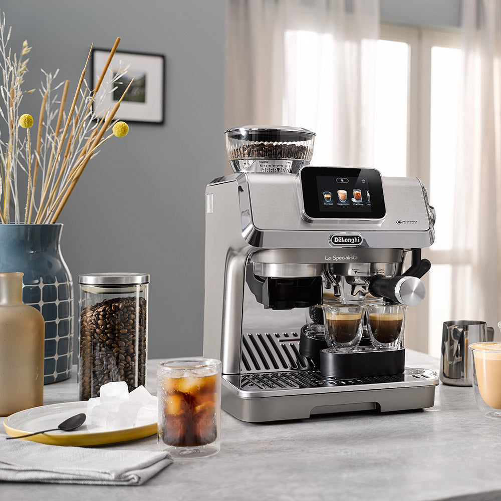 DeLonghi La Specialista Touch Manual Pump Bean to Cup Coffee Machine, EC9455.EX2