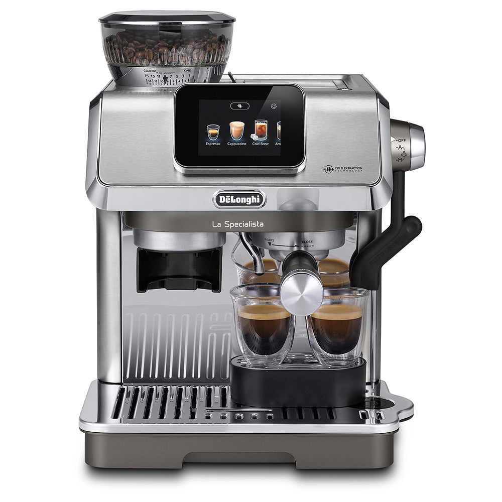 DeLonghi La Specialista Touch Manual Pump Bean to Cup Coffee Machine, EC9455.EX2