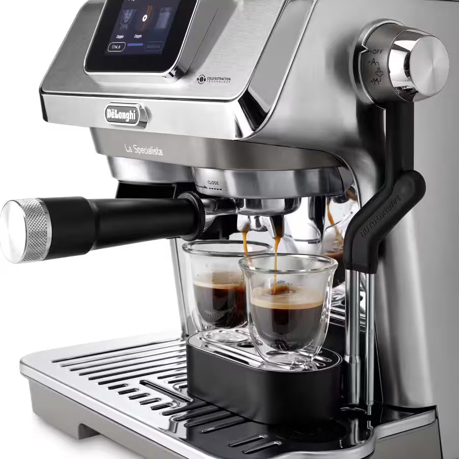 DeLonghi La Specialista Touch Manual Pump Bean to Cup Coffee Machine, EC9455.EX2