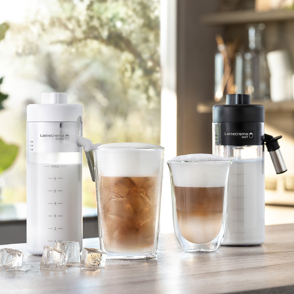 DeLonghi Eletta Explore Hot & Cold Bean-to-Cup Coffee Machine, ECAM450.65S
