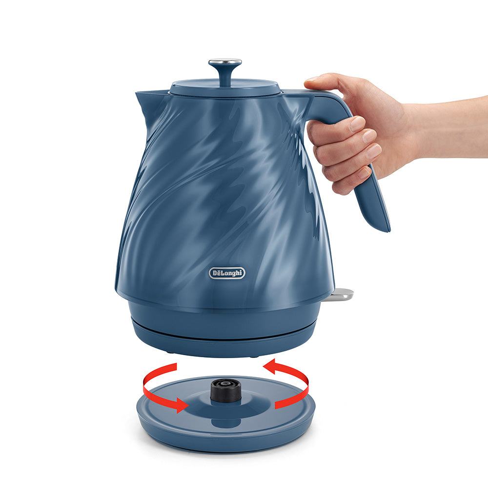 DeLonghi Ballerina Seta Cordless Kettle, 1.7L