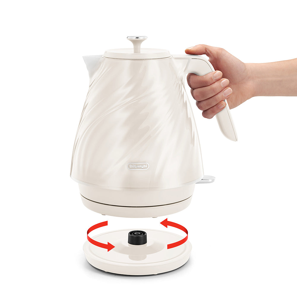 DeLonghi Ballerina Seta Cordless Kettle, 1.7L