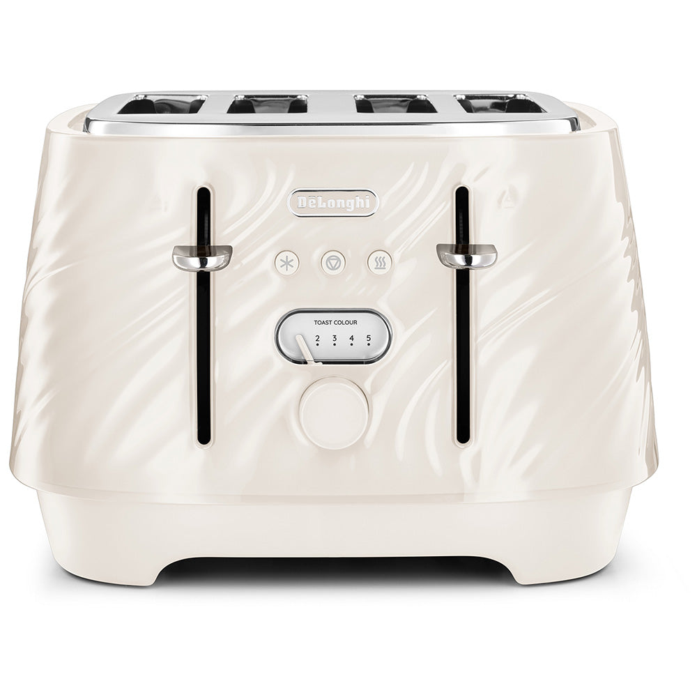 DeLonghi Ballerina Seta 4 Slice Toaster