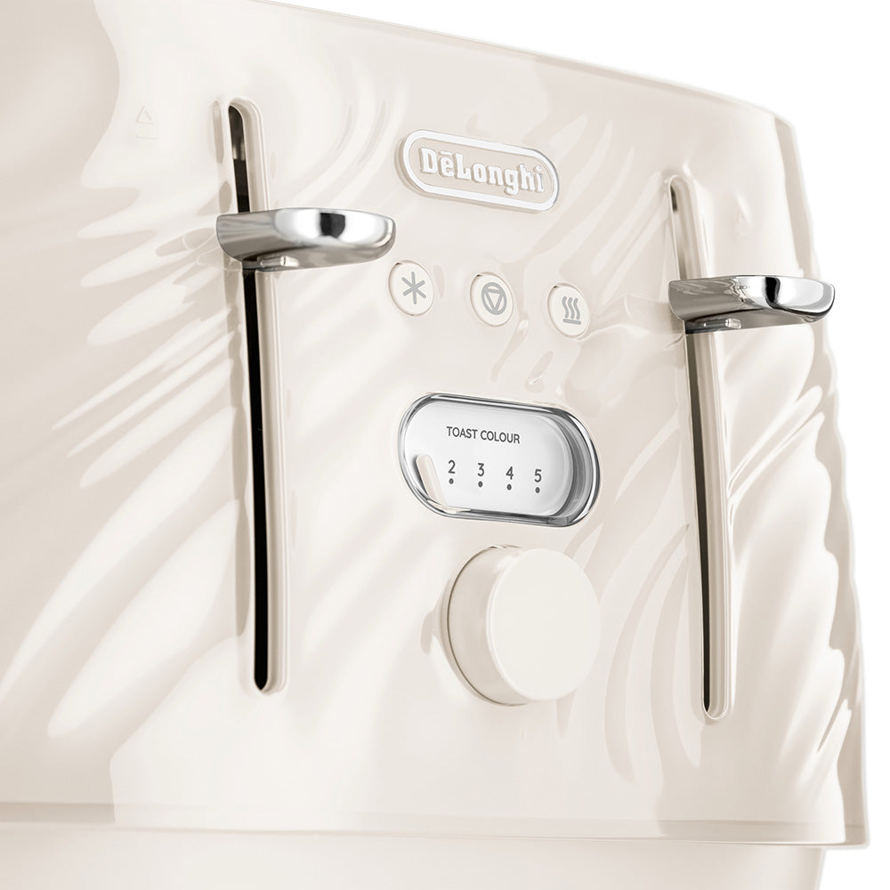DeLonghi Ballerina Seta 4 Slice Toaster