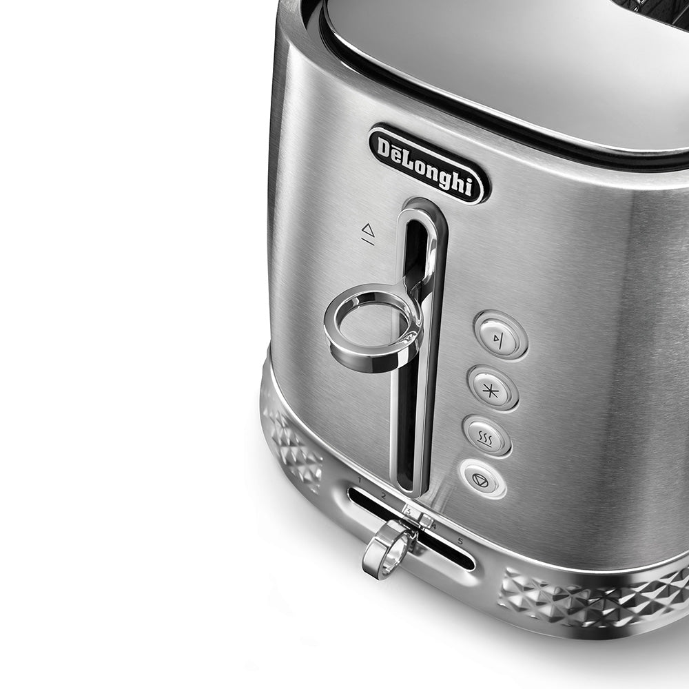 DeLonghi Diadema Long Slot Toaster