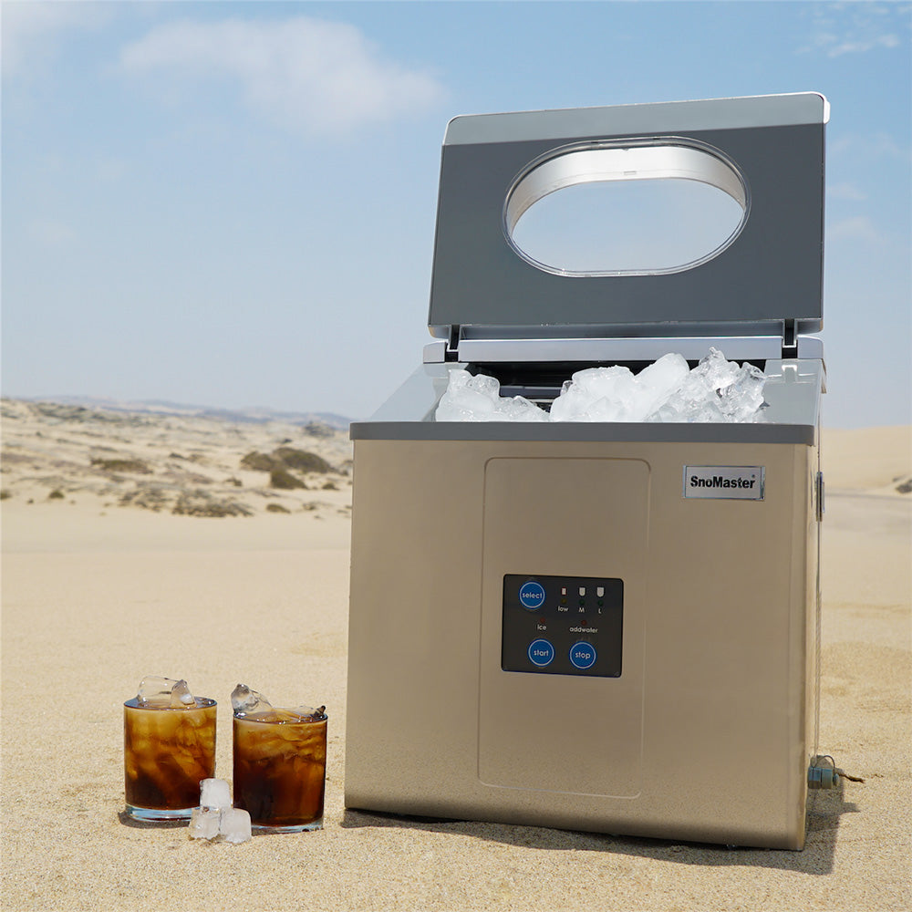 Snomaster 15kg Portable Automatic Ice Maker, ZBC-15