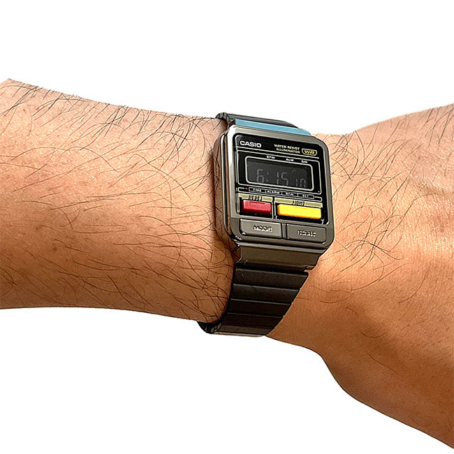 Casio Retro Digital Wrist Watch, A120WEGG-1BDF