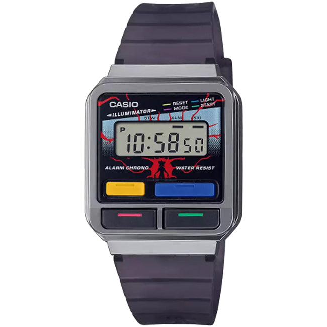 Casio Retro Stranger Things Limited Edition Wrist Watch, A120WEST-1ADR