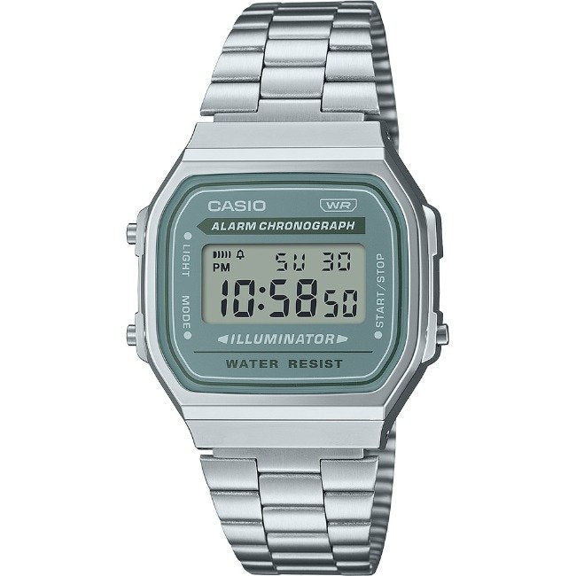 Casio Retro Digital Wrist Watch, A168WA-AYDF
