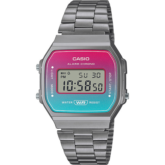Casio Retro Digital Wrist Watch, A168WERB-2ADF