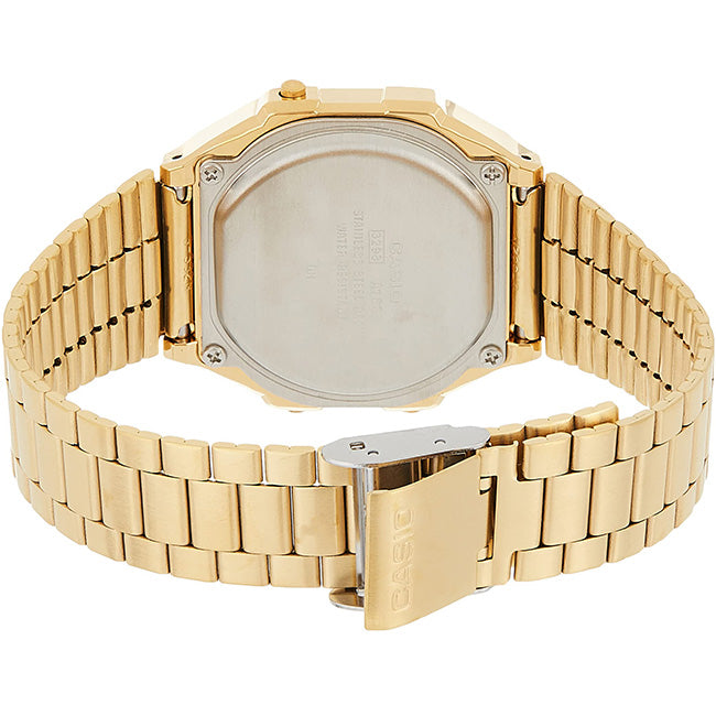 Casio Retro Men's Illuminator Gold Digital Wrist Watch, A168WG-9WDF