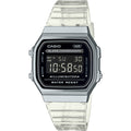 Casio Retro Silver Digital Wrist Watch, A168XES-1BDF