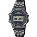 Casio Retro Youth Round Monotone Digital Wrist Watch, A171WEGG-1ADF