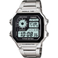 Casio Standard Men's 100m Digital Wrist Watch, AE-1200WHD-1AVDF