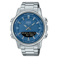 Casio Standard Men's 50m World Time AnaDigi Wrist Watch, AMW-880D