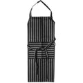 DSA Linen Butcher's Stripe Full Bib Apron