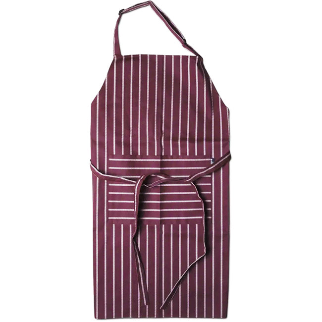 DSA Linen Butcher's Stripe Full Bib Apron