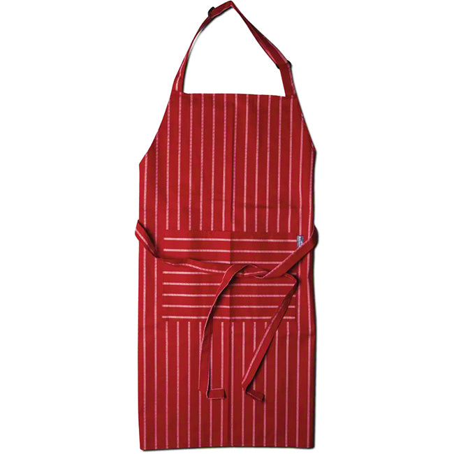 DSA Linen Butcher's Stripe Full Bib Apron