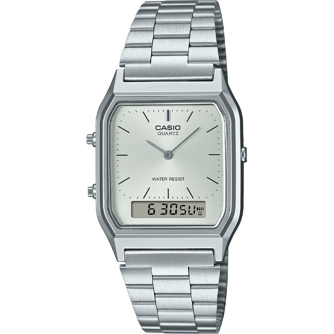 Casio Retro AnaDigi Wrist Watch, AQ-230A
