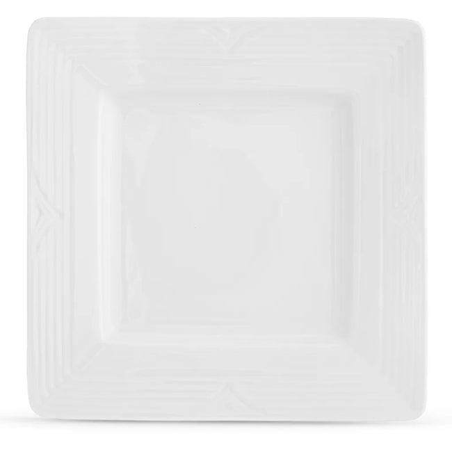 Noritake Arctic White Square Dinner Plate, 27cm