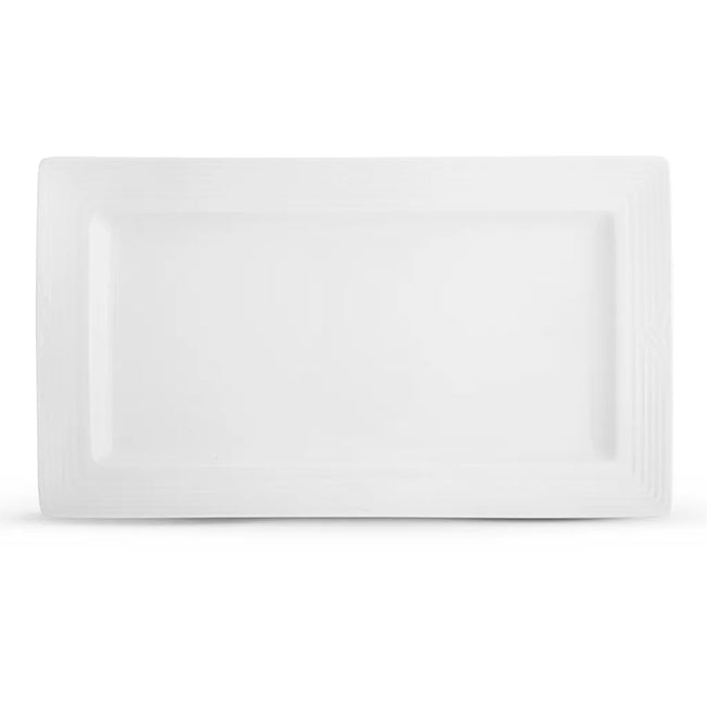 Noritake Arctic White Rectangular Platter, 30cm