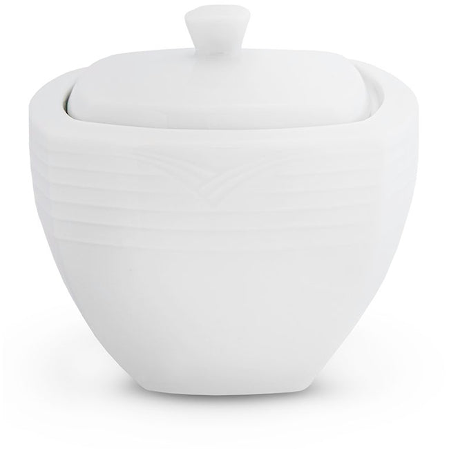 Noritake Arctic White Square Sugar Bowl