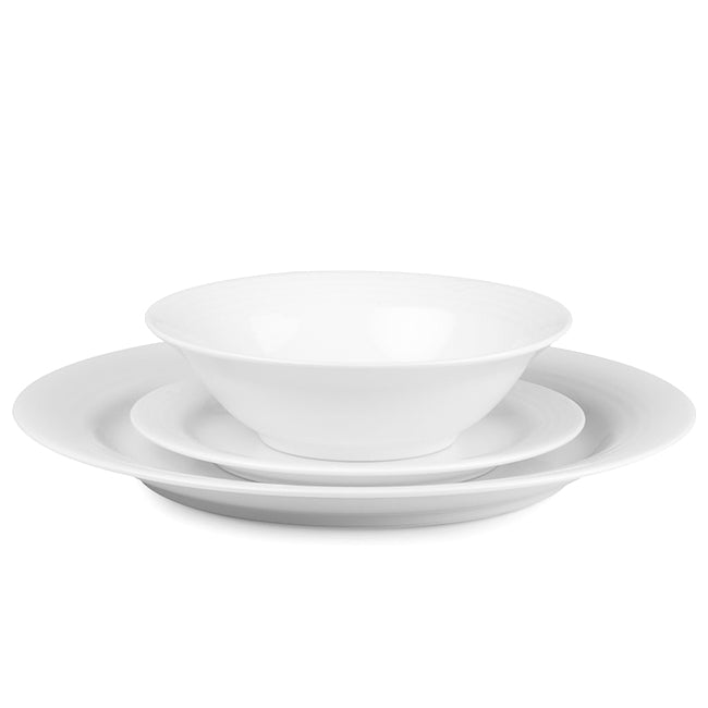 Noritake Arctic White Dinner Set, 12pc
