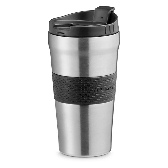 DeLonghi Double Walled Stainless Steel Thermal Travel Mug